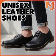 McJoden - TOSHI Martin Men Women Business Leather Shoes Formal ShoeOffice Covered Kasut Hitam Boots 