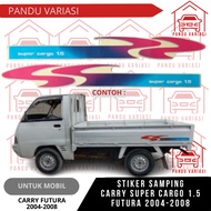 Striping Sticker Sticker List Body Carry Super Cargo Pick Up 1.3 1.5 PU Pick up Threeway Flatdeck