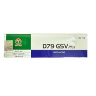 [Original Product] D79 GSV - cream to prevent pustules and blackheads 15g