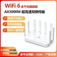 WiFi6 AX3000M Dual-band Gigabit Router High Power5.8GWiFi6Router Gigabit Wireless Router