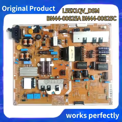 Original L55X1QV_DSM BN44-00625A BN44-00625C Power Board For Samsung UA55F6400AJ power board
