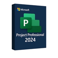 Microsoft project 2024 Professional Latest product For win 10/11