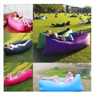 Outdoor Inflatable Sofa Lazy Sofa Leisure Folding Bed Camping Sofa Beach Inflatable Bed inflatable sofa bed