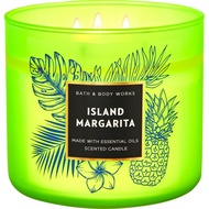 Bath and Body Works Island Margarita 3 Wick Scented Candle 14.5 Ounce