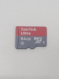SanDisk ULTRA 64GB microSDHC 記憶卡
