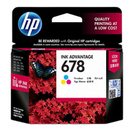 ตลับหมึก HP รุ่น Deskjet Ink Advantage 678 สำหรับ 10151018151515182515254525482645264835153545354845