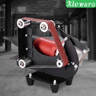 [Kloware] Belt Sander Attachment for Angle Grinder Pipe Sanding M10 with Adjustable Knob Polishing Tool Woodworking Tool