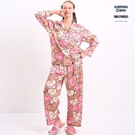 SLEEPING CLOUD Pajamas | 1 LYOCELL Soft And Cool Fabric Comfortable To Wear : Long Sleeves CANDY SUN