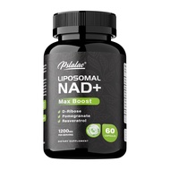 NAD Supplement Liposomal NAD Resveratrol Supplement for Women & Men 1200mg w/ D-Ribose & Pomegranate