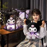 New Sanrio Plush Doll Kawaii JK Uniform Dress Kuromi Plush Toy Cute My Melody Sleeping Pillows Birth
