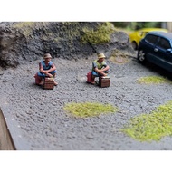 MC_e Asong Sales figure || 1:64 & 1:87 scale axle