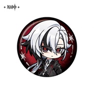 Badge (huy hiệu) Arlecchino ver outfit official Genshin Impact