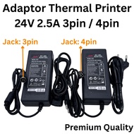 24V 2.5A Thermal Receipt Printer Power Supply Adapter Thermal Receipt Printer Power Adapter/