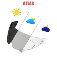 Photochromic ATLAS helmet face shield for RUROC ATLAS 3 4 anti-uv dustproof windproof high toughness