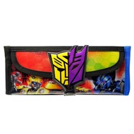 Transformers Bumblebee Square Pencil Bag With Pocket - Multicolour For School & Office