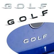 3D Metal Car Rear Trunk Badge Decal Golf Emblem Logo Sticker For Volkswagen VW Golf 4 5 6 7 8 MK5 MK