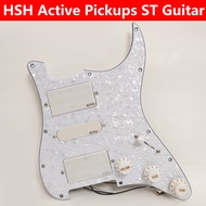 Prewired HSH EMG Active Pickups Pickguard SA 81 85 Model Active Humbucker and Single Coil Pickups 1V