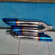 HKS CAR EXHAUST WITH SHARP BAMBOO BRANCHES HKS Exhaust HKS Muffler
