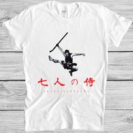 Seven Samurai Akira Kurosawa Japanese Meme Movie Funny Gift Tee T Shirt M1088