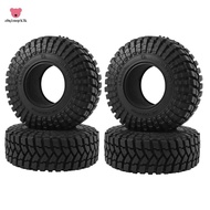 4PCS 110x39MM 1.9  Tires Tyre for 1/10 RC Crawler Car Axial SCX10 90046 SCX10 III AXI03007  TRX4 D90