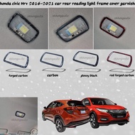honda hrv 2015-2021 car rear reading light frame cover garnish accessories skhongauto