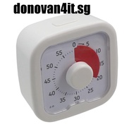 DONOVAN4IT Visual Timer, 60-Minute Stopwatch Alarm Clock Countdown Timer, Convenient Visualization L