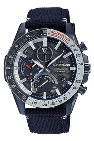 Casio Edifice นาฬิกาข้อมือผู้ชาย สายผ้า รุ่น EQB-1000,EQB-1000AT,EQB-1000AT-1A - สีน้ำเงิน