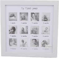 Baby's First Year Picture Frame, 12 Month Picture Frame First Year By Month Baby Keepsake Picture Fr