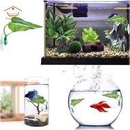 FIN Artificial Aquatic Plant Aquarium Landscaping, Artificial Betta Fish Leaves, Resting Leaves, Egg