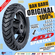 Ban Motor FDR SPARTAX Ring 14 Ban Tubles Depan Belakang Motor Matic Beat Vario Scoopy Ring 14 Tubles Tubeless