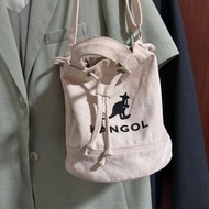 [ Kangol ] 水桶包 肩背包 手提包 側背包 帆布包