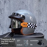 ORZ-058C เปิดตัวหมวกกันน็อคมอเตอร์ไซค์วินเทจ DOT Certified 3/4 หมวกกันน็อค Jet Mask Helmet