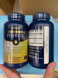 Gnc 4 X QUADRUPLE STRENGTH fish oil 四倍鉑金魚油
