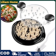 Manual Chicken Shredder Tool - Meat Shredding & Separating Device with Lid for Poultry Pork and Beef
