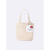 Japan GU x Chiikawa Mesh Bag Storage Outing Beige