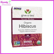 有機洛神花茶包 24包 1.7安士 (48克) 無咖啡因 [香港行貨] 此日期前最佳:2026年11月30日