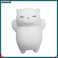 greatdream|  Cute Cartoon Cat Squishy Toy Stress Relief Soft Mini Animal Squeeze Toy Gift