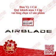 Tem AB 2022 Zin Tem Rời Xe AirBlade 125 2022 Đen Nhám Phiên Bản Đặc Biệt Chính Hãng Honda - ZZM