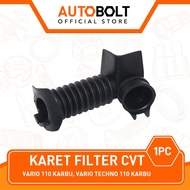 Karet Filter CVT Honda Vario 110 Techno Karbu CBS Non Lama Awal Old