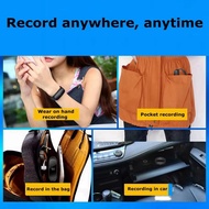 【WVH】-Mini Voice Recorder Watch Secret Record Dictaphone Digital Audio Sound Record Usb Flash Drive