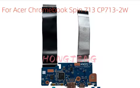 Genuine For Acer ChromeBook Spin 713 CP713-2W-5874 USB Type-C Board w/Cables DA0ZSITB6D0 Tested Fast