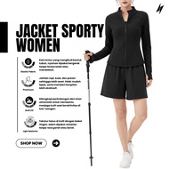 STRONG PANTS Women's Outdoor Jacket Anti-UV Hoodie Scuba Sport Running Hiking Tracking