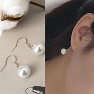 FA18 Stud Earrings Synthetic Pearl Model Korean Style Trendy for Women Pearl Stud Earrings Korean Ea