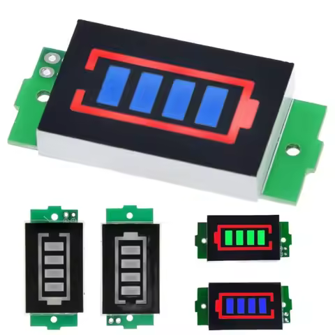 1S-8S 1S/2S/3S/4S 1-8S Single 3.7V Lithium Battery Capacity Indicator Module 4.2V Display Electric V