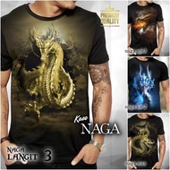 2025 Dragon fashion T-shirt Dragon Print T-shirt Cool Premium Distro Dragon Liong Fengshui Shio Drag