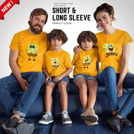 Sponge Bob Family Tshirt Set Baju Sedondon Baju Family Day  Murah