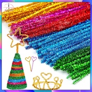 Dawai bulu kilat +-100pcs 30cm/dawai bunga/dawai ikat telur/Kids DIY Handmade Creative Dawai Colour 