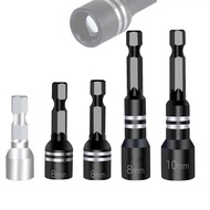 Ready Stock|8mm  Nut Screwdriver Socket Bit Hex Shank Driver Adapter Socket Wrench