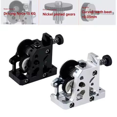 CR10 CR-10S Ender3 V2 HGX LITE Extruder Dual Gear Extruder For VORON Ender 3 Hard Steel Reduction Ge