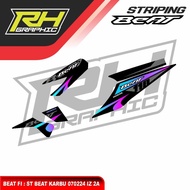 Striping Stickers HONDA CarburetorBEAT 070224 IZ 2